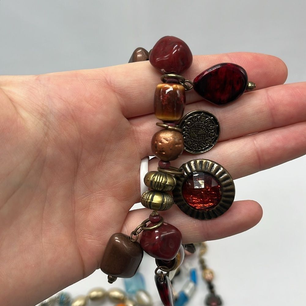 11 Beautiful Multicolored Beaded Bracelets - image 5